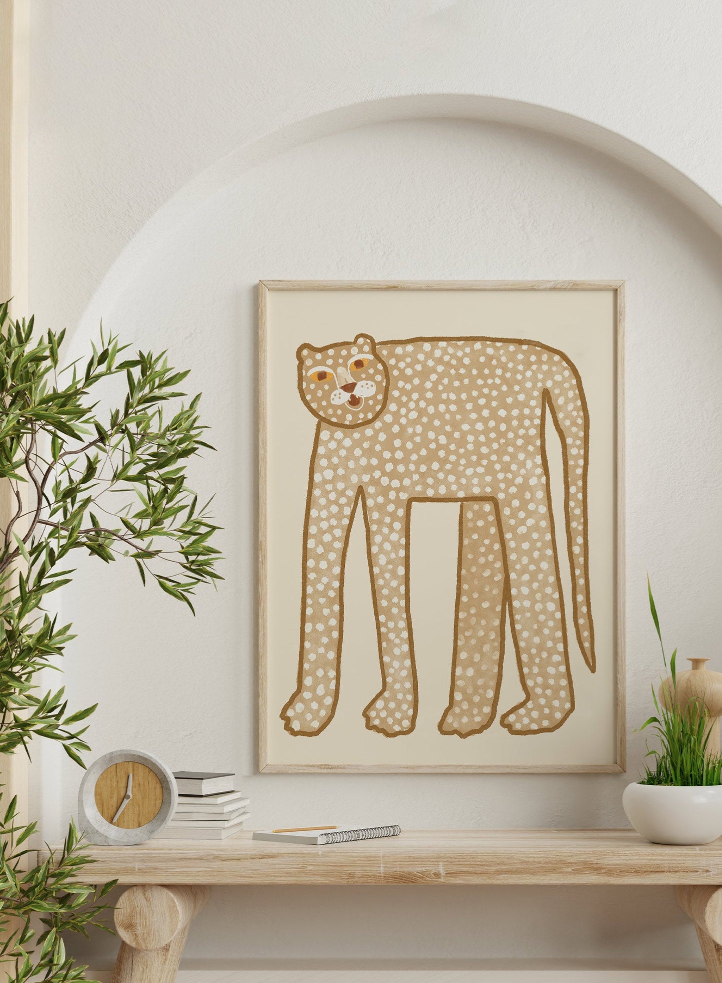 Jolly Jungle Cat, Poster